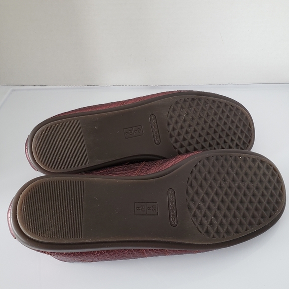 🪻BOGO🪻 AEROSOLES‎ Metallic Leather Sneakers "Toy Soldier" Size 8M - Picture 8 of 9